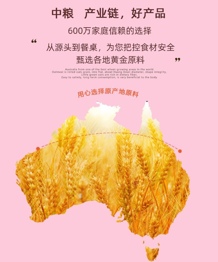 中粮可益康青稞燕麦片320g